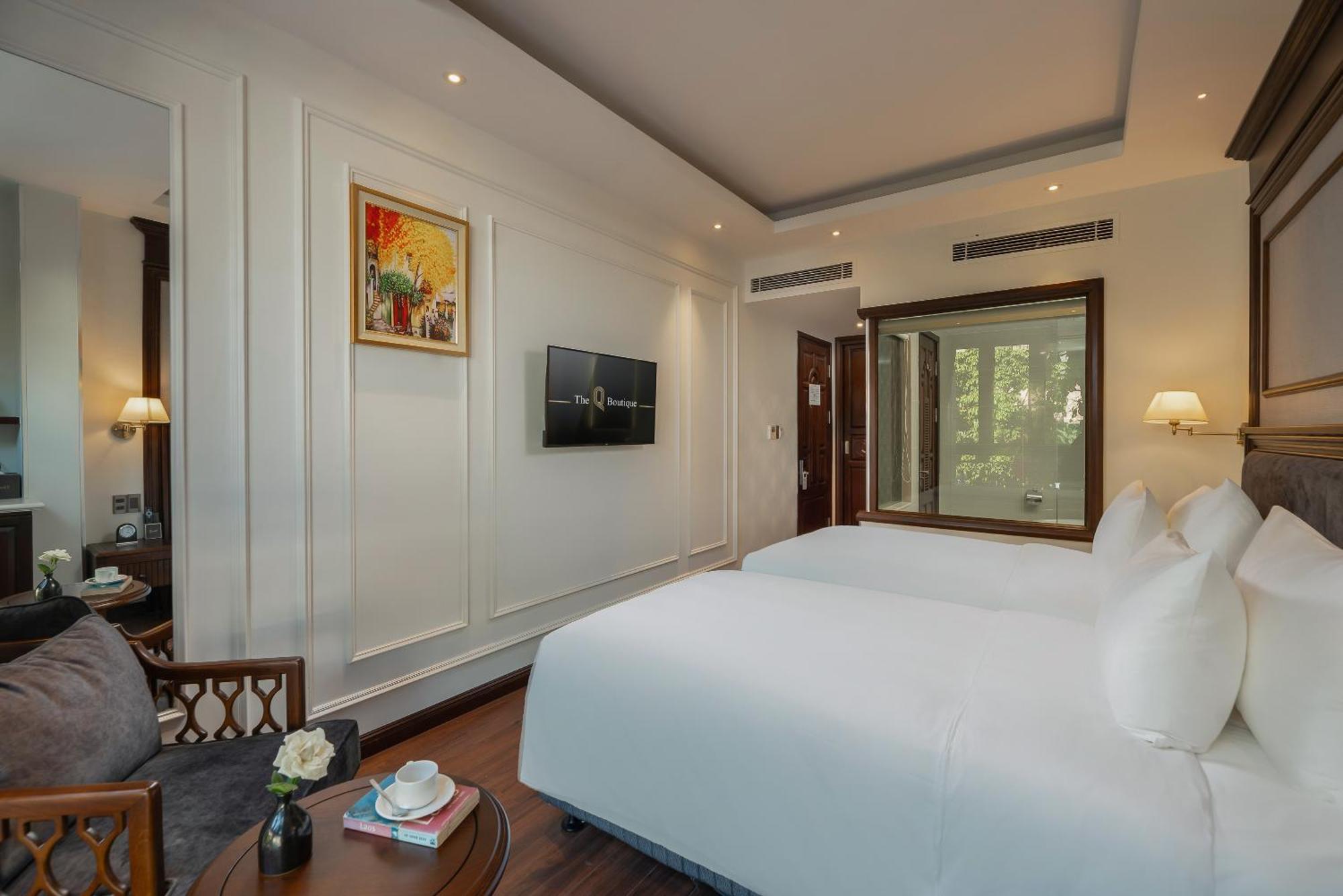 The Q Boutique Hotel Hanoi Buitenkant foto