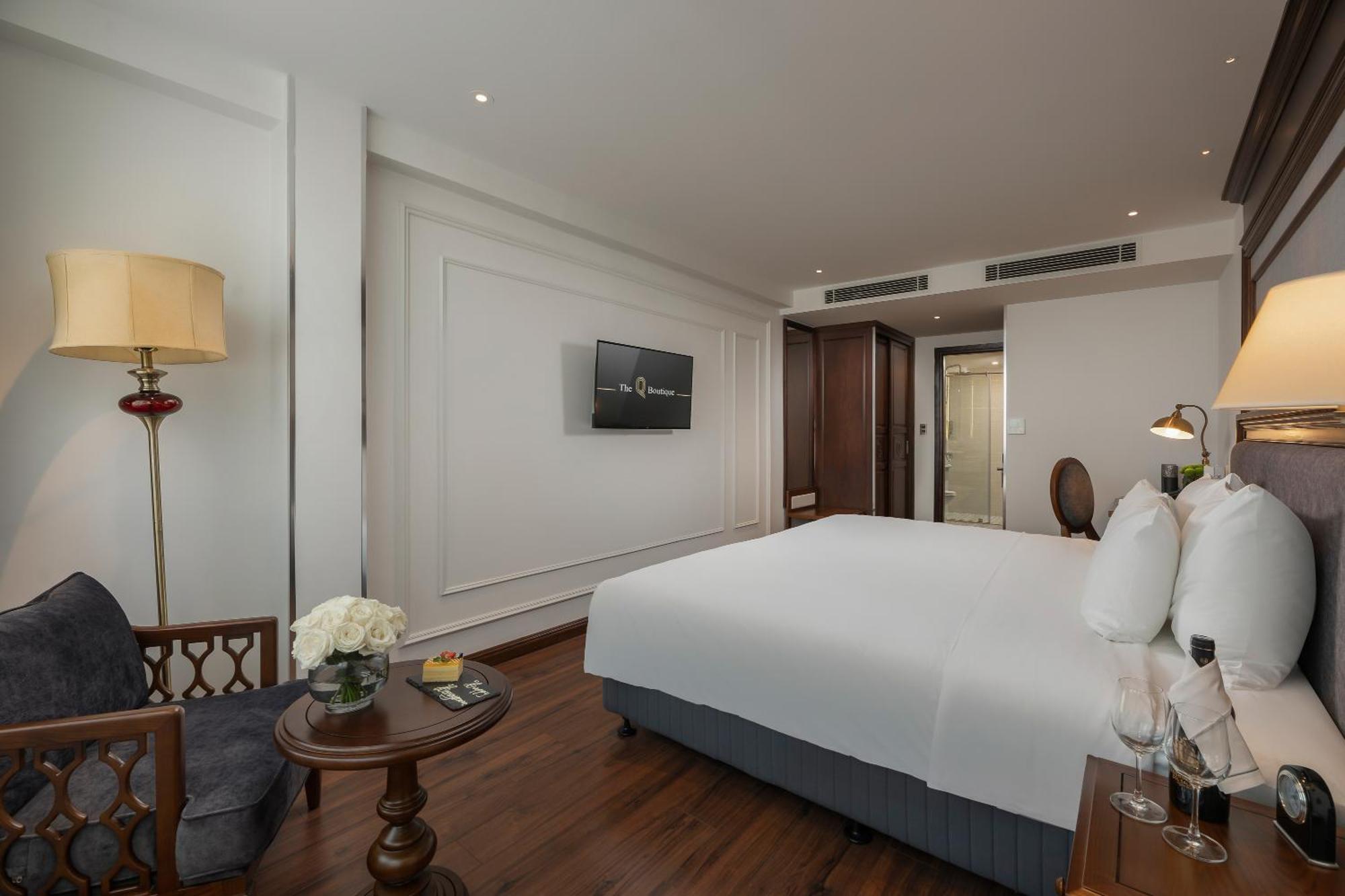 The Q Boutique Hotel Hanoi Buitenkant foto