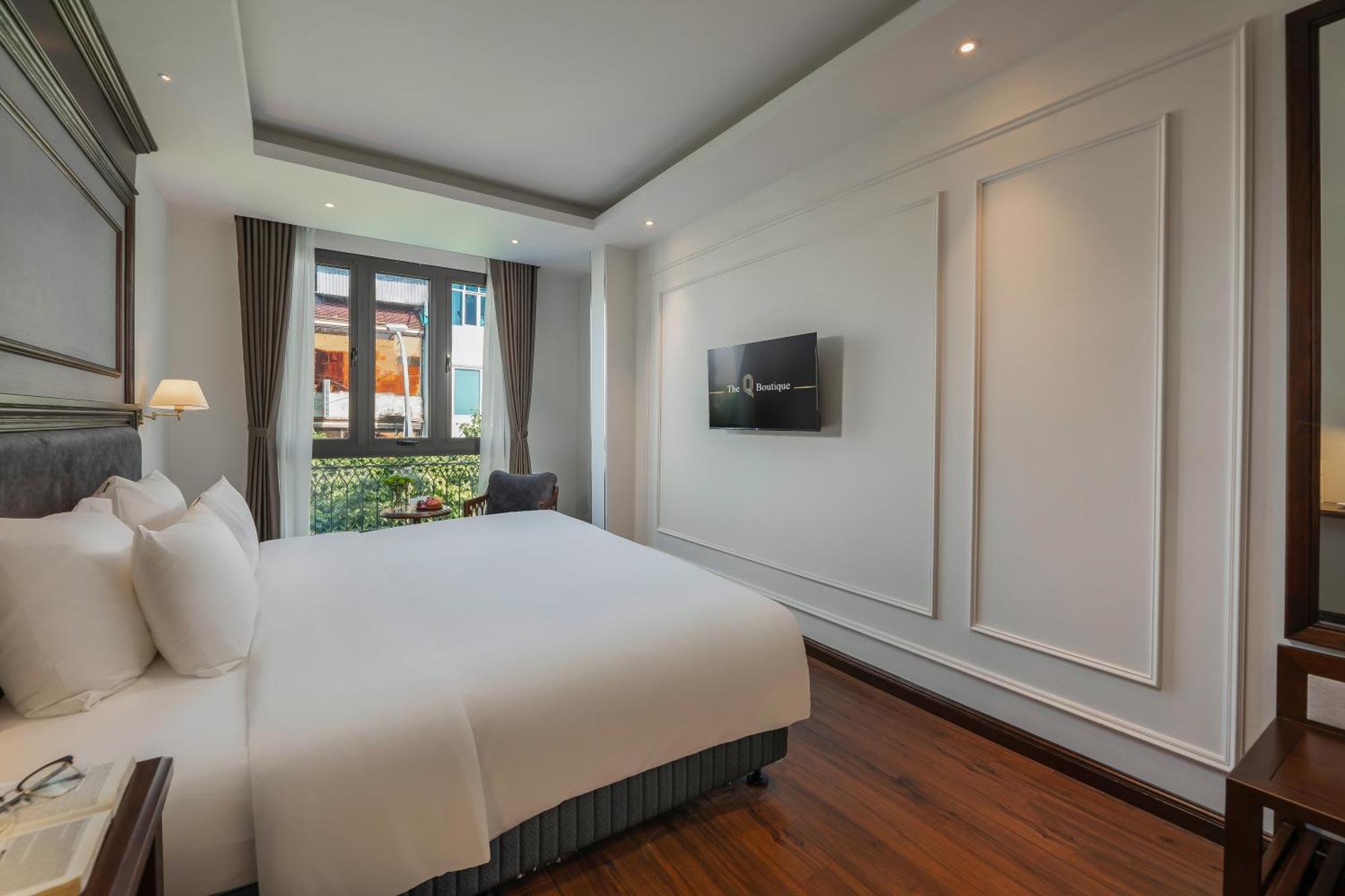 The Q Boutique Hotel Hanoi Buitenkant foto