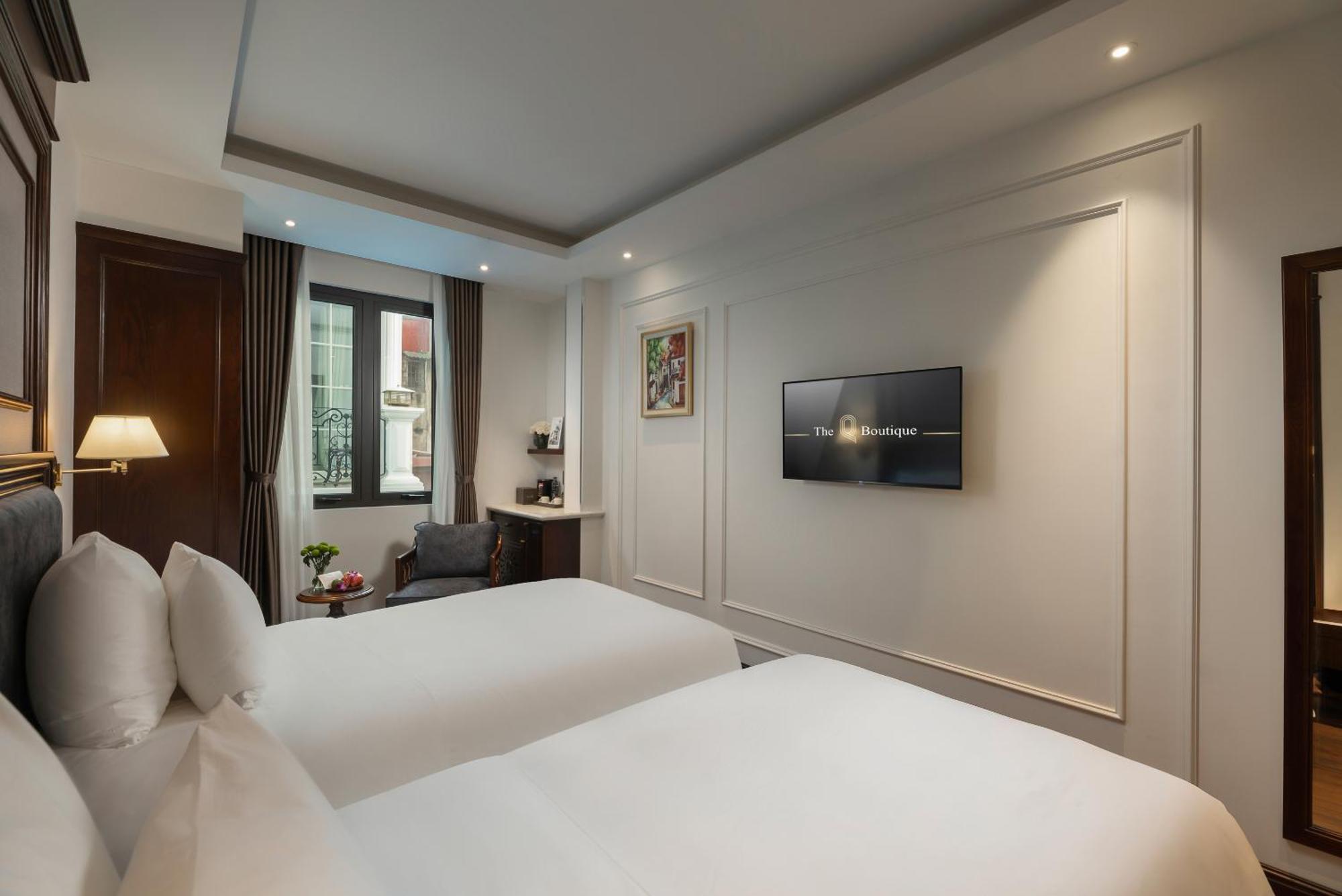 The Q Boutique Hotel Hanoi Buitenkant foto