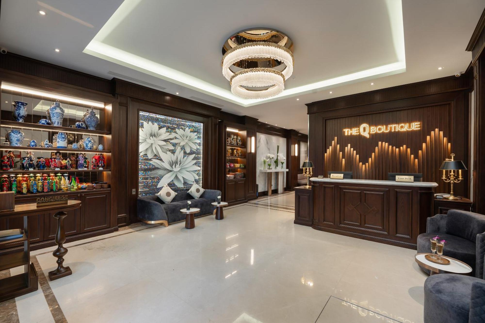 The Q Boutique Hotel Hanoi Buitenkant foto