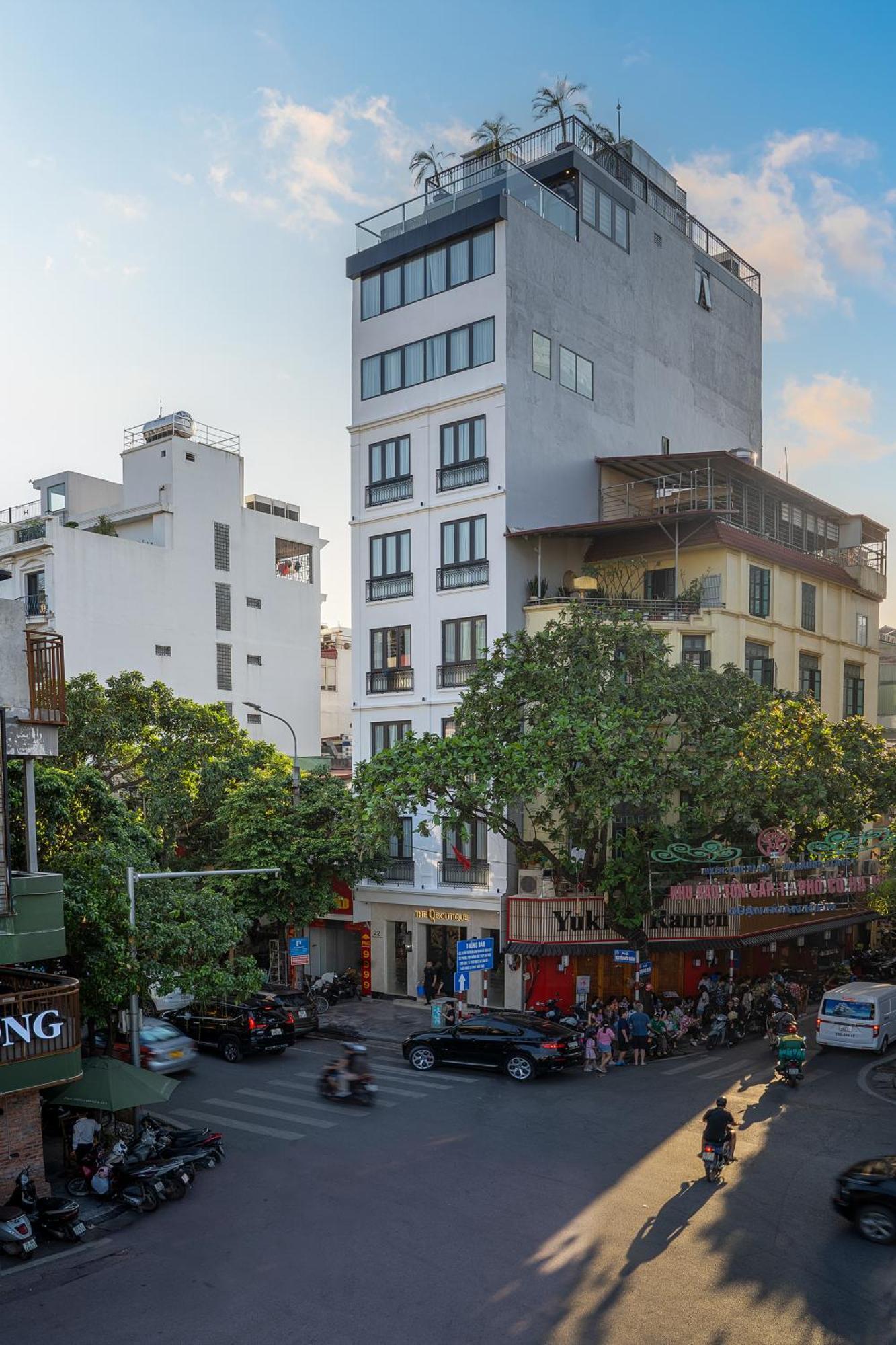 The Q Boutique Hotel Hanoi Buitenkant foto